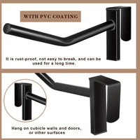 Portable Wall-Mounted Saddle Rack for Stable Wall or Door, with Saddle Pad Holder