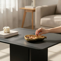 Banana Tray Sculptural Banana Shaped Tray Modern for Coffee Table, Living Room