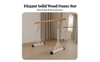 Freestanding Dance Barre Non-Slip Feet Freestanding Dance Bar Stable Design Portable Dance Bar for Dancers, Beginners
