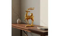 Symbol of Prosperity Chinese Fortunate Deer Ornament Wedding Gift Fortune Deer Figurine for Entryway