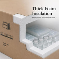 Thickened 5cm Foam Cooler Box for Medical Cold Chain Transport