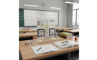 Energy Conversion Law Apparatus Pointer Meter Joule Law Demonstration Set Metal Body Physics Experiment Board for Teacher, Students, Classroom