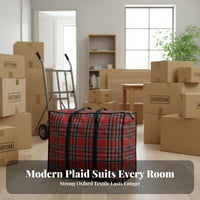 Oversized Large Moving Bag Waterproof Large Moving Bag Sturdy Duty Storage Tote with Handles Sturdy Woven Material Packing Tote