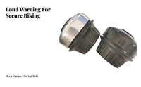 Loud Crisp Sound Rotary Metal Bike Bell Easy to Chime Rotary Cycle Bell Anti for Commuters, Kids, City Commuting, Leisure Riding