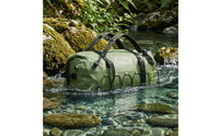 Motorcycle Tail Bag Waterproof Motorcycle Rear Seat Bag Fold-over Closure for Motorcyclists, Tourists, Daily Commuting