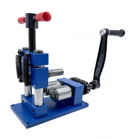 Rings Bender Heavy-Duty Bending Tool with Rollers Easy to Use Jewelry Bending Machine for Hobbyists, Workshops, Studios