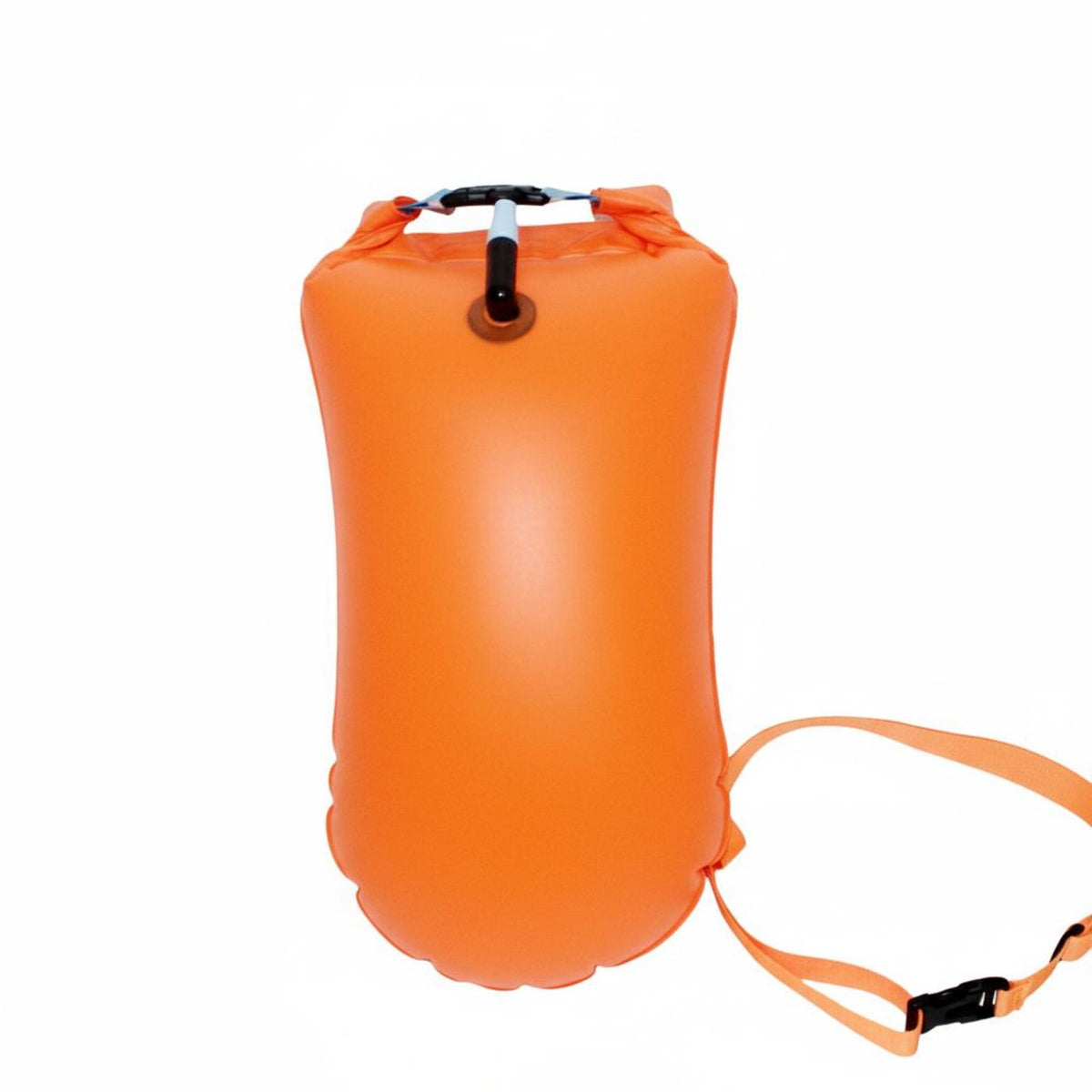 Outdoor Water Swimming Buoy Easy Inflation Outdoor Water Aquatic Buoy Inflatable Tow Buoy Rest Handle Swimmer Safety Dry Bag