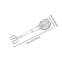 Multi-Functional Long Handle Aquatic Catcher Anti-Rust Wire Basket Aquatic Grabber Quick Draining Mesh Clamp for Seaside