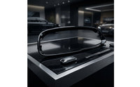 Front Upper Grille Outer Frame Surround Sporty Trim Exterior for Repair Shops