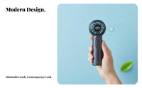 199 Speeds Handheld Mini Fan Lightweight High Speed Personal Fan Pocket-Sized for Travelers