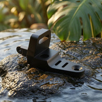 Power Steering Pump Mounting Bracket Slotted Power Steering Bracket Aluminum for Car Enthusiasts, Engine Swap