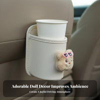 Back Organizer Easy Installation Hanging Car Cup Holder Universal Fit Headrest Cup Holder for Kids