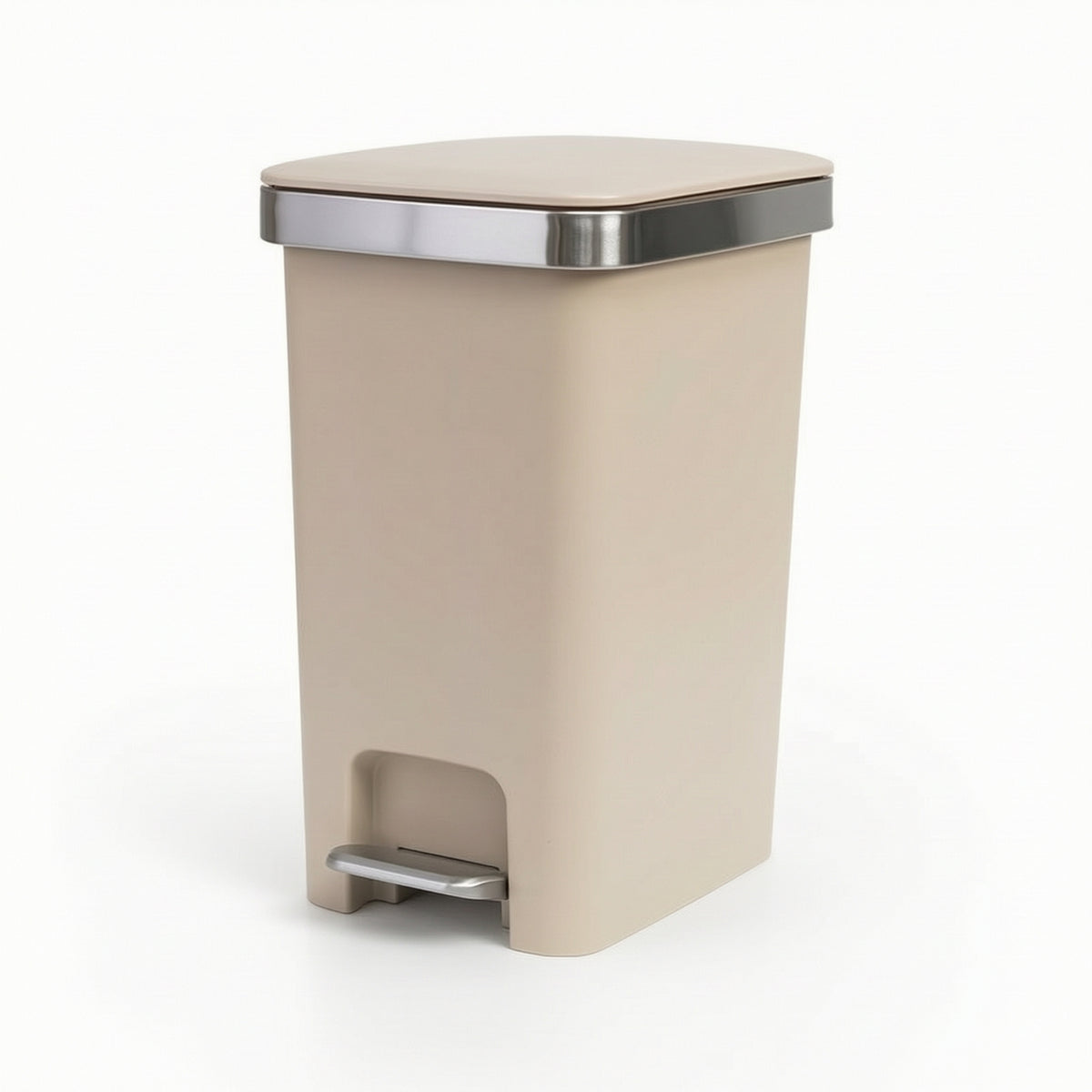 Step Trash Can Removable Pedal Bin Stable for Bedroom, Dorm Room
