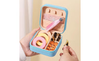Structured Guzheng and Pipa Accessories Case Zippered Pipa Fingernail Case Compact Organizer Convenient for Stage Performances