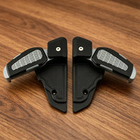 Folding Rear Foot Peg CNC Machined Foldable Footrest Aluminum Alloy Rear Passenger Foot Peg
