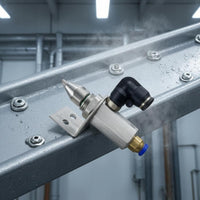 Stainless Steel High-Frequency Atomizing Nozzle Mounting Bracket Spray Nozzle Assembly Threaded Connection for Misting
