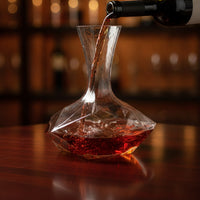 Waterfall Vino Decanter Quick Aeration Vino Aerator Glacial Summit Decanter Easy To Clean Aerating Pourer Hand Blown