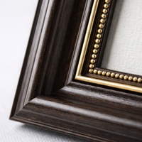 Ornate Photo Frame for Wall Hanging or Tabletop Display, Vintage European Style Picture for Home Decor, Decorative Art