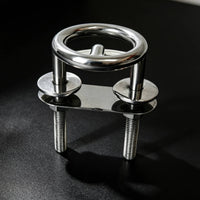 Stainless Steel Rope Pull Fitting Twotwo-Column Design Lustrous Gray Rope Pull Fitting Threaded Fasteners