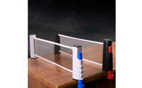 Table Tennis Net Clamp Easy Setup Adjustable Table Pong Net Professional Grade Sports Gear for Training, Competition