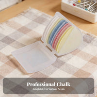 Multi-Color Sewing Chalk Set Assorted Colors Sewing Chalk Washable Marks for Tailors, DIY Enthusiast S, Pattern Making, Fashion Studio