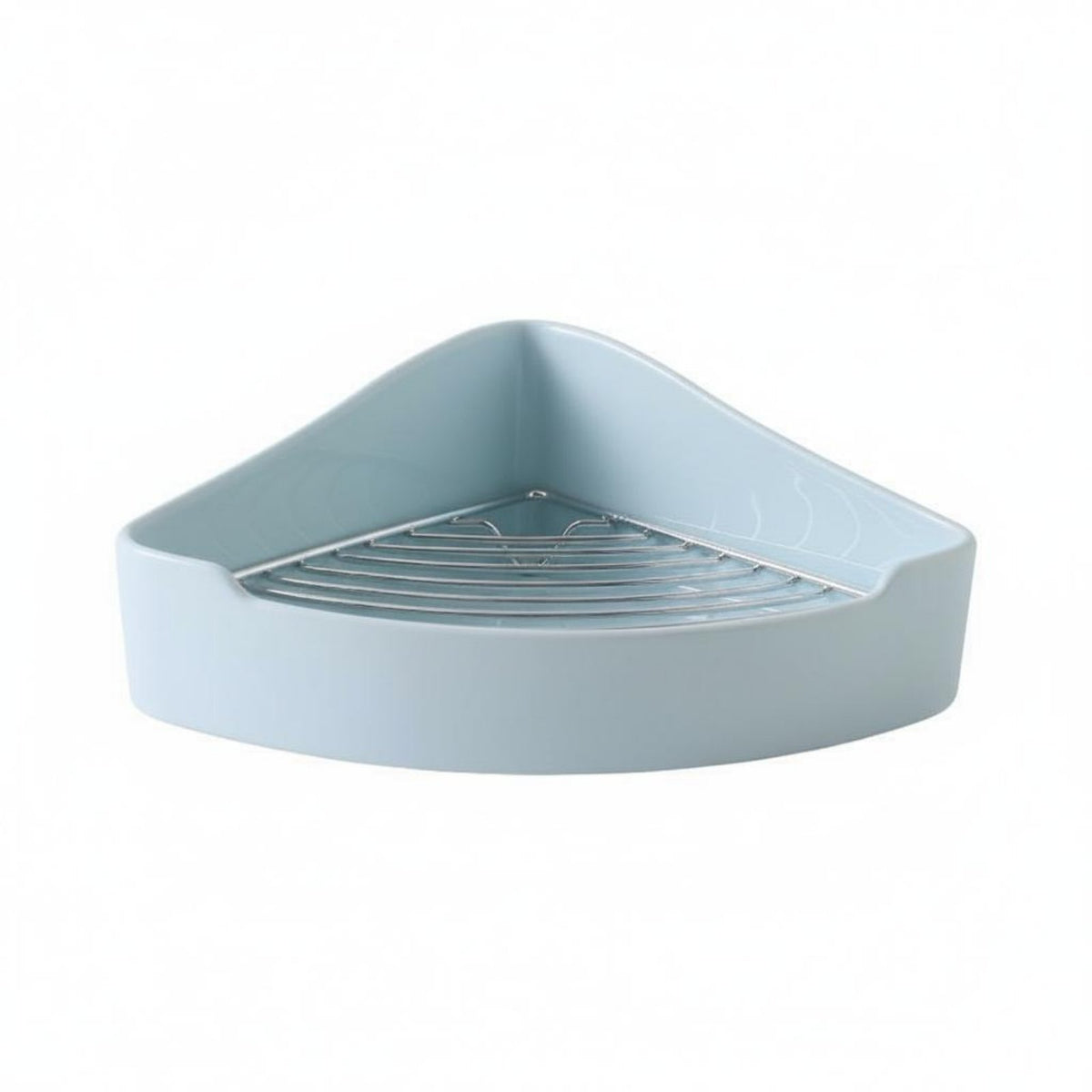 Triangular Guinea Pig Potty Anti-Tip Design Chinchilla Litter Tray with Mesh Small Pet Corner Toilet Water-Resistant Guard