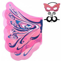 Includes Accessories flutterer Shawl with face covering lively hues flutterer Shawl Set universal size Fairy appendages Lightweight material for children, Girls, young children, Stage Performances, Halloween, Birthday Parties, Music event