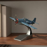 F-4F F-4F Fighter Model Plane Preassembled Warplane Display Model Detailed Paint Collector's Plane for Gift