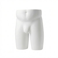 Lower Body Mannequin Non-Reflective Mannequin Form for Retailers, Store Window