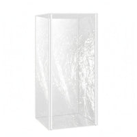 Transparent Dust Cover Crinkled Surface Food Service Gear Straight-Edged