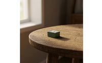 Translucent Miniature Crate with Clear Lid Compact Display Prop for Tabletop Displays