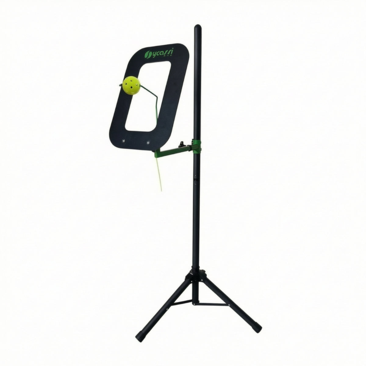 Pickleball Topspin Training Equipment with Tripod Freestanding Pickleball Hand-Eye Coordination Deflection Board for Garage
