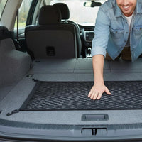 Easy Installation Trunk Storage Net Space Saving Vehicle Mesh Organizer for SUV