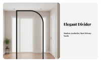 Drillno-Drill Installation Drilllessstanding Fluted Glass Panel Modern Design Room Divider Translucent Panels Partition Screen Privacy-Enhancing for Apartment Dwellers, Interior Designers, Office Workers, Entryway, expansivePlan Areas, Bedroom, Events