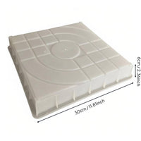 Textured Paving Form   Square Concrete Paver Form Easy Demolding Reusable Walkway Maker Forms for Garden, Patio, Driveway