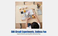 Science Circuit Maze, Science Building Blocks, Board Game, Science Gift for Kids