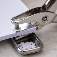 Paper Hole Puncher for Documents and Cards, 3mm/6mm Round Hole Punch