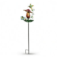 Hummingbird Feeder with Garden Stake Decorative for Lawns, Patios
