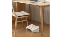 Beneath-Desk Footrest Stool Raised Under Desk Footrest Slanted Foot Stool for Computer Users