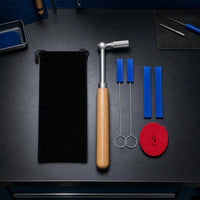Piano Tuning Tool Kit with Storage Pouch Professional Piano Tuning Kit Portable for Music Studio