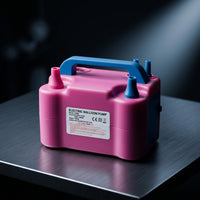 Portable Balloon Inflator with Dual Nozzle for Party Planners, Parties