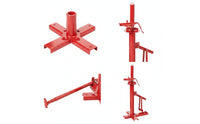 Heavy-Duty Manual Tire Changer Floor-Mounted Tire Changer with Pry Bar Compact Rim Lifter Sturdy for Workshops