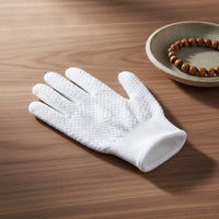 Bead Polishing Gloves Reusable Breathable Nylon Gloves Textured Glove Pair
