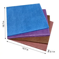 Tear Resistant Microfibre Cloth, 40cm x 50cm Microfibre Cloth for Automotive Use and Glass, Fast Drying and Washable Microfibre Towel