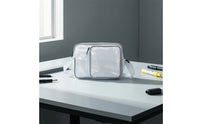 Clear Crossbody Bag with Front Pocket Compact PVC Bag with Front Pocket Clear Purse Handshands-Free Long-Lasting for Workers