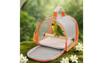 Ventilated Mesh Pet Carrier Backpack Zippered Openings Carrier Backpack