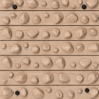 Foot Acupressure Mat, 50x30cm EVA Acupuncture Mat with Stone Pattern, 18mm Thick Acupressure Mat for Foot Massage for Fatigue