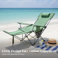 Foldable Design foldable Armchair with beverage Holder Adjustable spinerest Camping Chair High spine Support Folding Seat Lightweight for Spectators, Tailgaters, Fishing, Beach, Campsite, al fresco dining