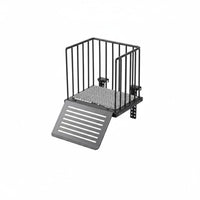 Stainless Steel Basking Dock Ramp Stable Support Hook Mount Turtle Perch Heavy Duty Buoyant Basking Perch for Aquarium