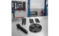 10 Pieces Universal Compressor Clutch Removal and Installation Tool Kit Heavy Duty Air Conditioning Compressor Clutch Tool Kit Compact Rebuild for DIYers, Home Garage
